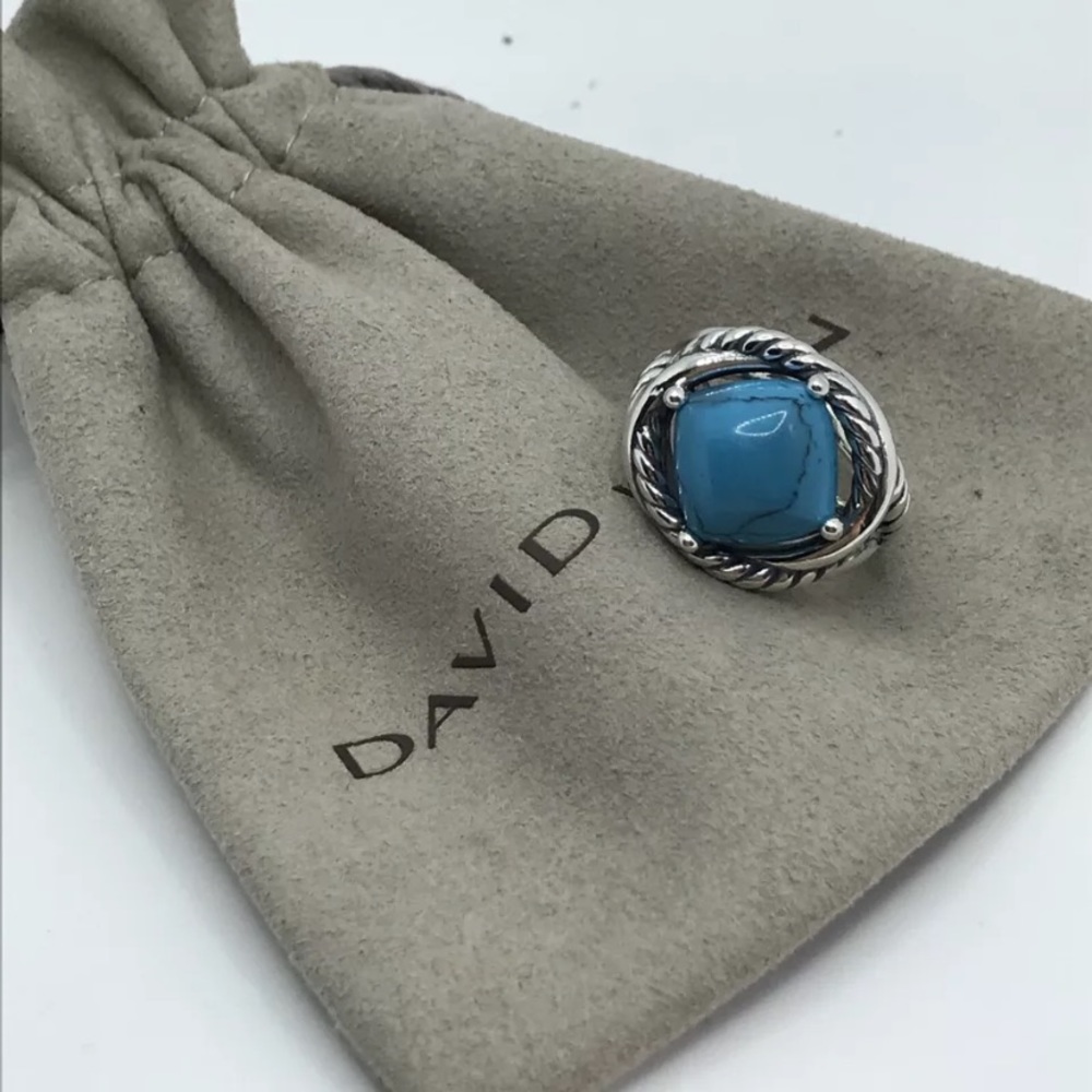 David Yurman Infinity 11mm Turquoise Ring
